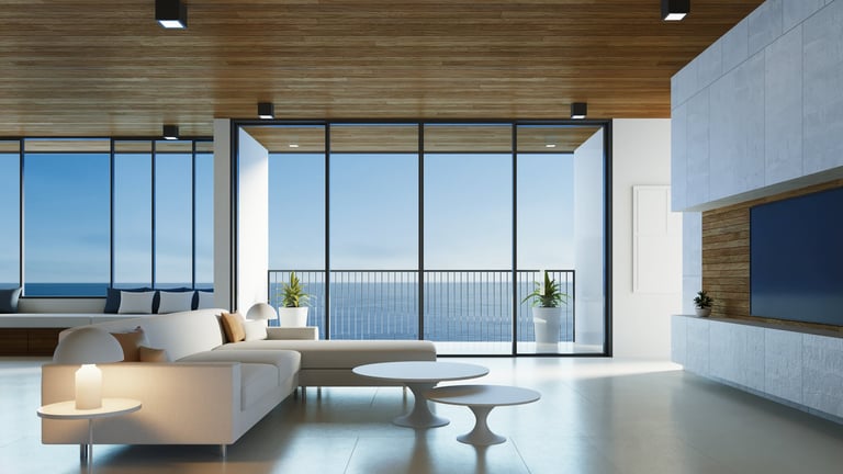 Luxury modern beach house